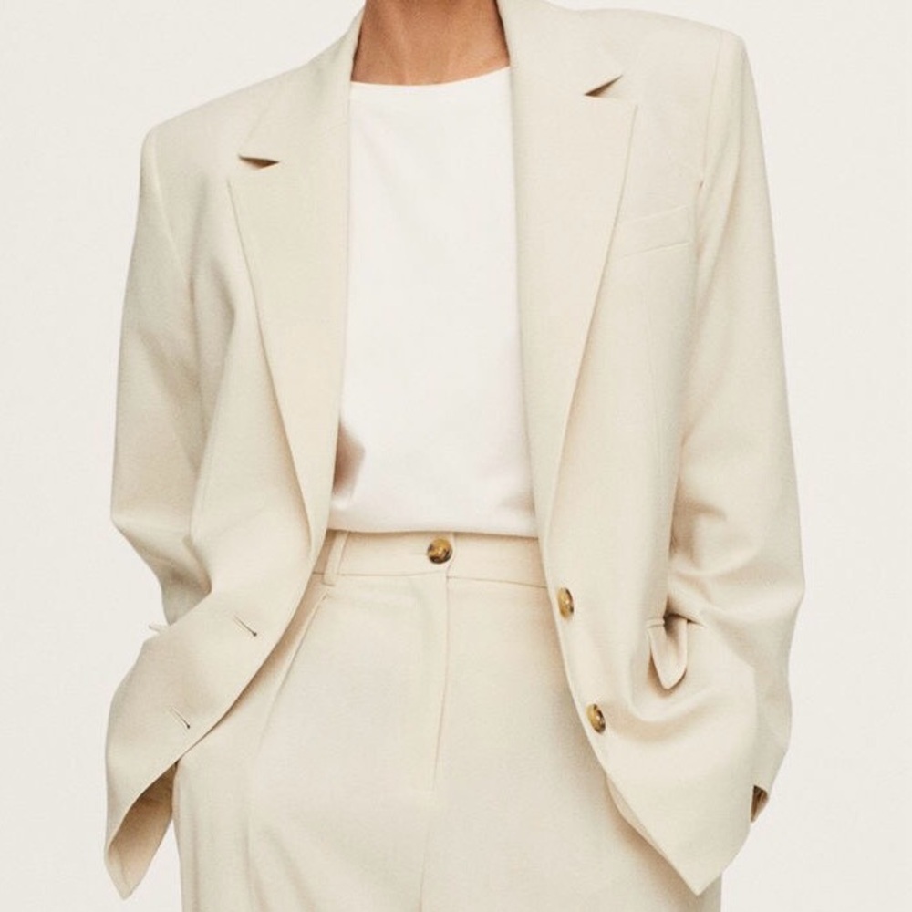 Mango Oversized Blazer